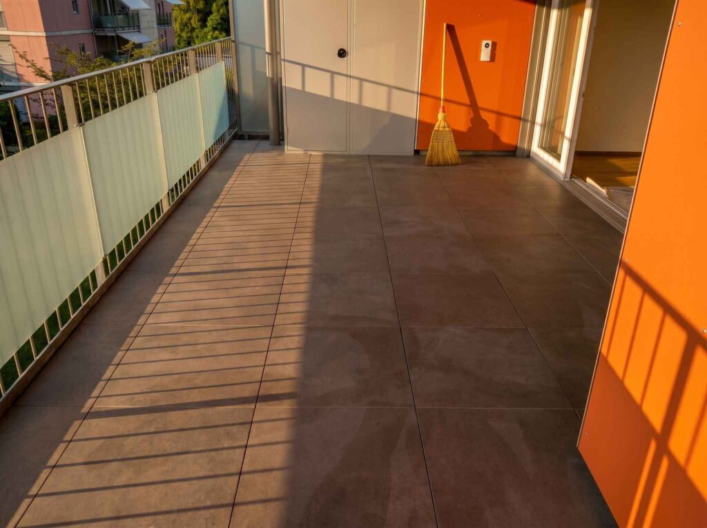 Bepflanzte Terrasse / Balkon